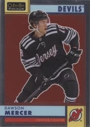 2022-23 O-Pee-Chee Platinum Retro Dawson Mercer #R-55 card