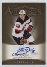 2022-23 Upper Deck Artifacts 2005-06 Retro - Autograph Facts Dawson Mercer #RAF-DM card