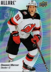 2023-24 Upper Deck Allure Base Set Dawson Mercer #82 card