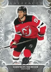 2024-25 Upper Deck Artifacts Base Set Dawson Mercer #15 card