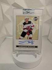 2024-25 Upper Deck Clear Cut Vintage Autos Dawson Mercer #VA-DM card