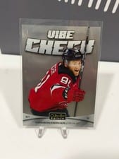 2025-26 O-Pee-Chee Platinum Vibe Check Dawson Mercer #VC-11 card