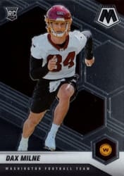2021 Panini Mosaic Base Set Dax Milne #400 card