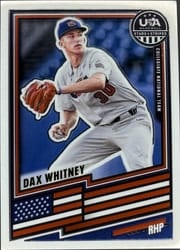 2026 Panini Stars & Stripes Prizm Base Set Dax Whitney #188 card