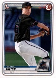 2020 Bowman Draft Base Set Daxton Fulton #BD-131 card
