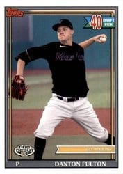 2021 Topps Pro Debut Base Set Daxton Fulton #PD-192 card