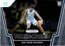 2021 Panini Prizm Draft Picks Widescreen Day'Ron Sharpe #14 card