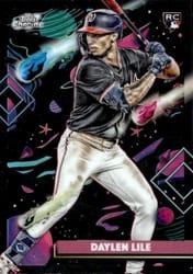 2025 Topps Cosmic Chrome Base Set Daylen Lile #83 card