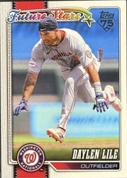 2026 Topps Base Set Daylen Lile #549 card