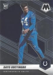 2021 Panini Mosaic Base Set Dayo Odeyingbo #357 card
