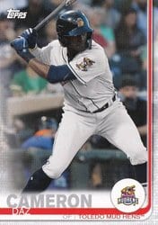 2019 Topps Pro Debut Base Set Daz Cameron #21 card
