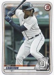 2020 Bowman Prospects Daz Cameron #BP-45 card