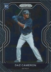 2021 Panini Prizm Base Set Daz Cameron #177 card