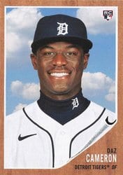 2021 Topps Archives Base Set Daz Cameron #89 card