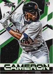 2021 Topps Fire Base Set Daz Cameron #44 card