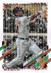 2021 Topps Holiday Base Set Daz Cameron #HW67 card
