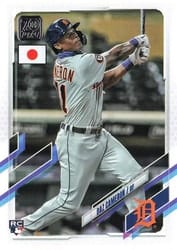 2021 Topps Japan Edition Base Set Daz Cameron #123 card