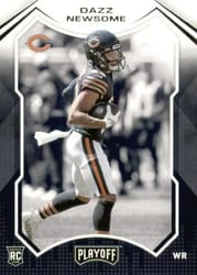 2021 Panini Playoff Base Set Dazz Newsome #296 card