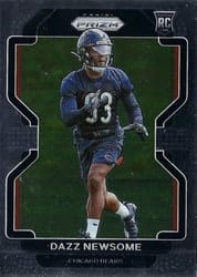 2021 Panini Prizm Base Set Dazz Newsome #427 card