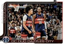 2025-26 Topps Base Set DC Above All: DC Duo Dazzles City #285 card