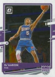 2020-21 Donruss Optic Base Set De'Aaron Fox #23
