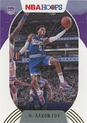 2020-21 Hoops Winter Base Set De'Aaron Fox #89 card