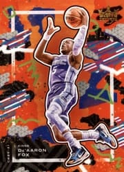2020-21 Panini Court Kings Base Set De'Aaron Fox #38 card