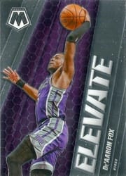 2020-21 Panini Mosaic Elevate De'Aaron Fox #11 card