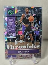 2021-22 Panini Chronicles Base Set De'Aaron Fox #21 card