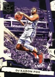 2021-22 Panini Court Kings Base Set De'Aaron Fox #51 card