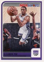 2023-24 Hoops Base Set De'Aaron Fox #174 card