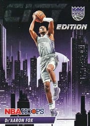 2023-24 Hoops City Edition De'Aaron Fox #14 card