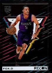 2023-24 Panini Recon Base Set De'Aaron Fox #20 card