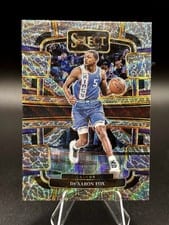 2023-24 Panini Select Base Set De'Aaron Fox #49 card