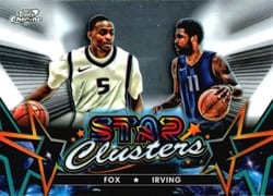 2023-24 Topps Chrome Cosmic Star Clusters De'Aaron Fox #SC-7 card