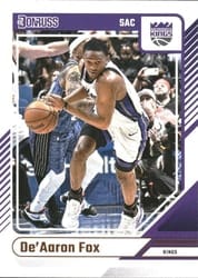 2024-25 Donruss Base Set De'Aaron Fox #26 card