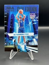 2024-25 Hoops City Edition De'Aaron Fox #4 card