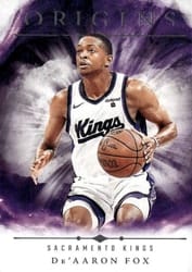 2024-25 Panini Origins Base Set De'Aaron Fox #16 card
