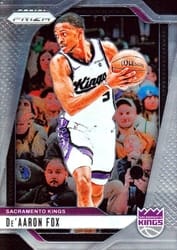 2024-25 Panini Prizm Base Set De'Aaron Fox #58 card