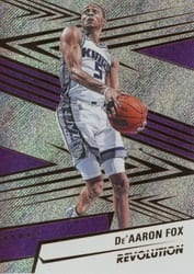 2024-25 Panini Revolution Base Set De'Aaron Fox #19 card
