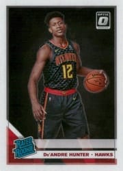 2019-20 Donruss Optic Base Set De'Andre Hunter #198 card