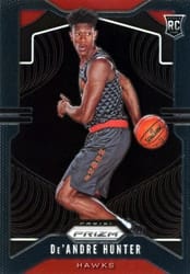 2019-20 Panini Prizm Base Set De'Andre Hunter #251 card