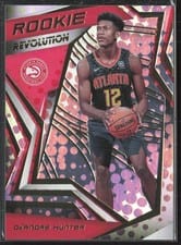 2019 Panini Revolution Rookie Revolution DE'Andre Hunter Fractal #4 card