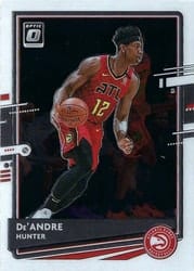 2020-21 Donruss Optic Base Set De'Andre Hunter #84 card