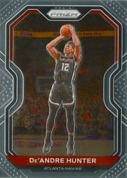 2020-21 Panini Prizm Base Set De'Andre Hunter #38 card