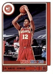 2021-22 Hoops Base Set De'Andre Hunter #188 card