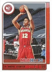 2021-22 Hoops Winter Base Set De'Andre Hunter #188 card