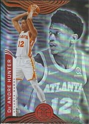 2021-22 Panini Illusions Base Set De'Andre Hunter #55 card
