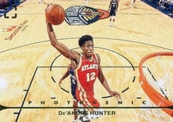 2021-22 Panini Photogenic Base Set De'Andre Hunter #34 card