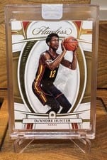 2021 Panini Flawless De'Andre Hunter #15 card